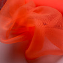 Tecido Tule a metro Laranja Fluorescente Texland