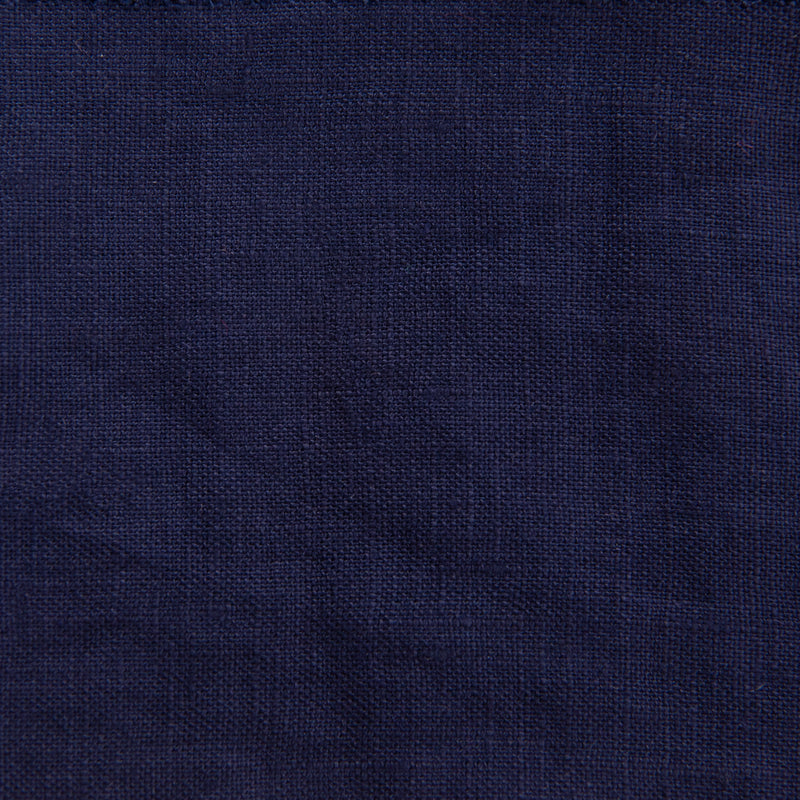 Tela de lino 100% 165gm2 1.4m de ancho - azul marino