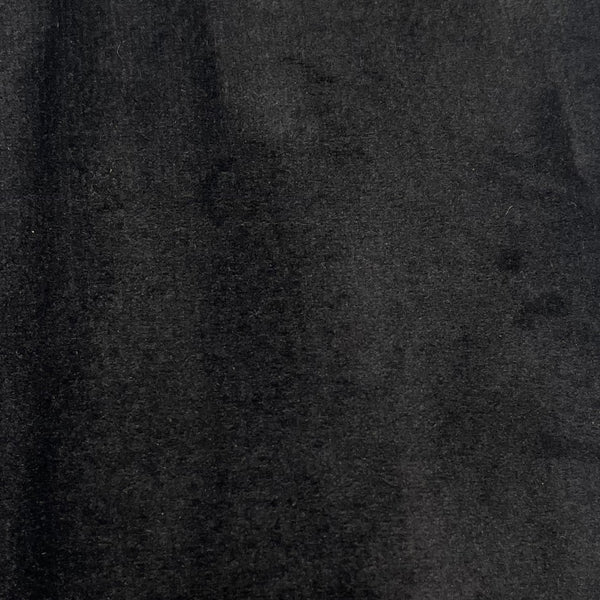 Veludo 1.40m Largura para Sofá e Toalha de Mesa | Preto
