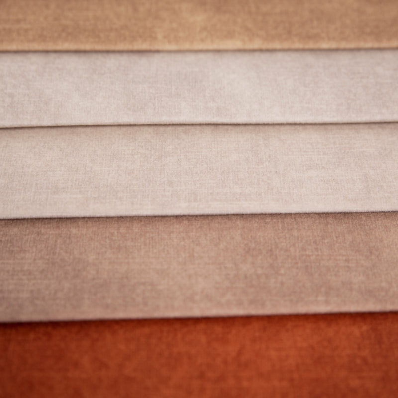 Geometric velvet fabric for upholstery - Big Beige | Ciga