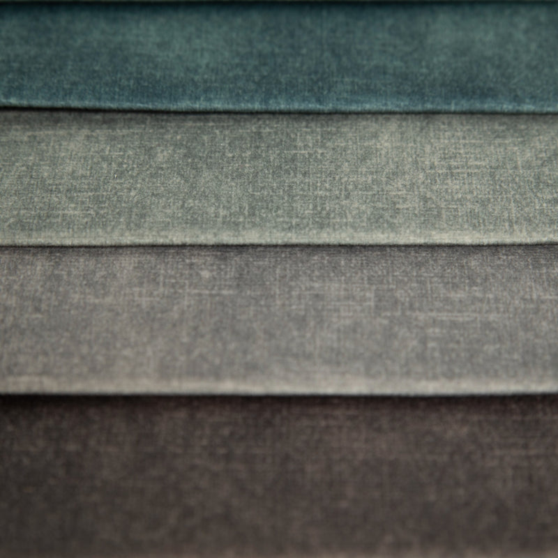 Tissu en velours géométrique pour rembourrage - Gray | Ciga