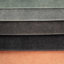 Geometric velvet fabric for upholstery - Rat Gray | Ciga