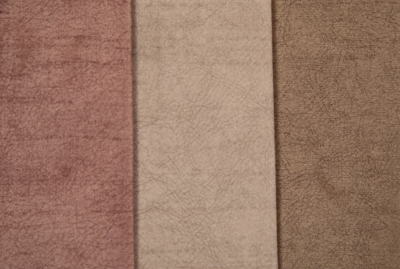 Velvet de tissu rayé pour rembourrage - beige | EBRA