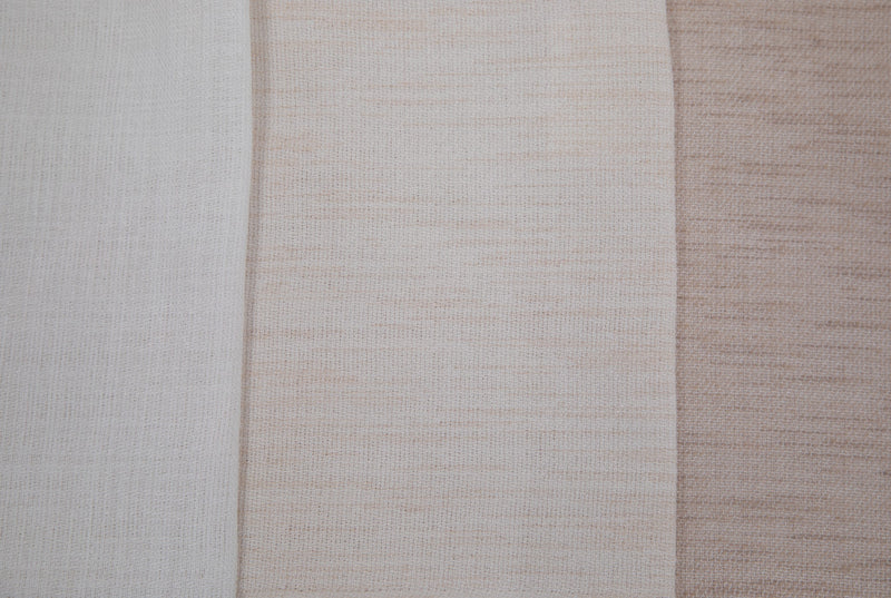 Tissu pour les rideaux de plomb - rustique | Blanc