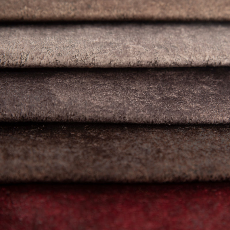Tissu Ameublement Velours au Mètre | Olpo | Marron Chocolat